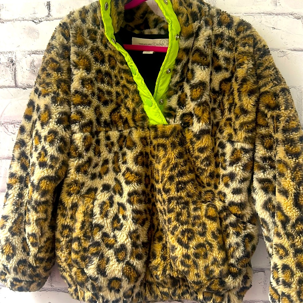 Treasure and Bond Faux Fur Pull over from Nordstroms